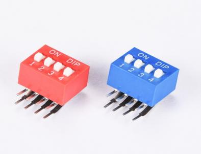 SPST Standard Dip switch ad angolo retto 1~12 pin KLS7-DAT